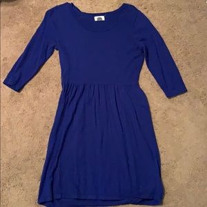 Blue old navy sweater dress